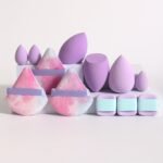 12Pcs All-Purpose Makeup Sponge Set, Consisting Of 3 Loose Powder Puffs, 3 Mini Air Cushion Puffs, 3 Makeup Sponges And 3 Mini Makeup Sponges. Foundation Blending Beauty Sponge, Liquid, Cream And Powder Flawless, Latex-Free Wet And Dry Dual-Use Foundation Makeup Cream, Made Of Ultra-Soft Velvet, Contouring, Eye And Corner Design. Suitable For All Skin Types. - Image 4