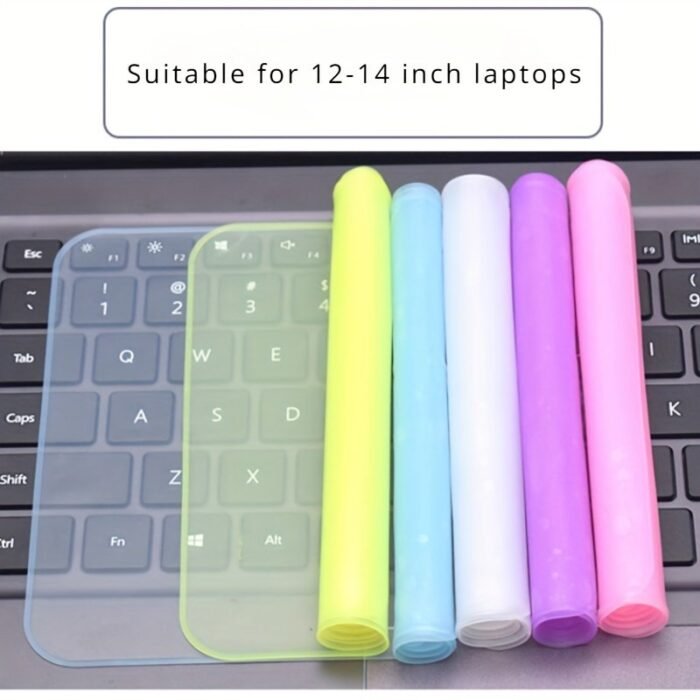 1Pc 12-14 Inches 31*13.1Cm/12.2*5.16In Laptop Keyboard Film Universal Film Keyboard Protective Film Waterproof And Dustproof Cover Film, Laptop Protection, Keyboard Shield, Clear Protector, Sleek Design, Scratchresistant, Flexible Material, Protector, Remote Professionals, Tech Enthusiasts - Image 1