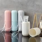 1Pcs Portable Travel Toothbrush Storage Container Box, Gargle Cup, Toothpaste Holder, Toothbrush Carrying Box, Toothbrush Travel Containers - Image 14