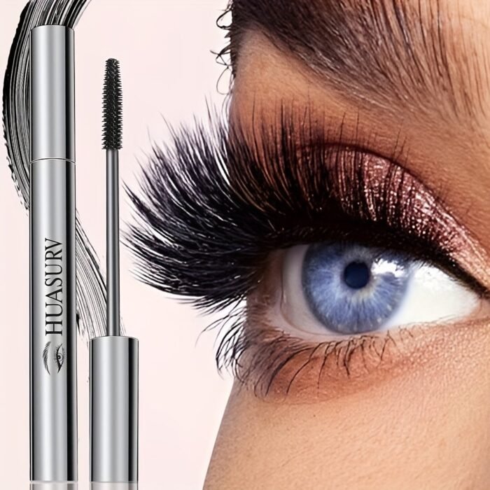 Huasurv Volumizing & Lengthening Mascara - Natural, Thick, Curling Formula For All Skin Types, Black, Best For Christmas - Image 1
