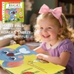 Koala'S Sneeze And Sniffle, A Preschool Habit-Building Interactive Book, Cultivates Good Hygiene Habits, Independent Operation Skills, Fun Mechanical Design For Hands-On Ability Training, Gift, Travel Activities For Kids, Airplane Travel Activities For Kids, Christmas & Birthday Present - Image 10