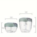 1, Vegetable Cutter, Multifunctional Garlic Masher, Garlic Grinder, Garlic Masher, Vegetable Cutter, Creative Fruit Masher, Manual Garlic Masher, Kitchen Supplies, Kitchen Gadgets, 500/900Ml - Image 4