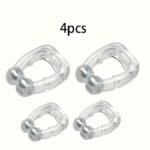 2Pcs/4Pcs Magnetic Anti-Snoring Nose Clips, Non-Electric Sleep Aid, Reusable Snore Reduction Device For Men And Women - Image 5