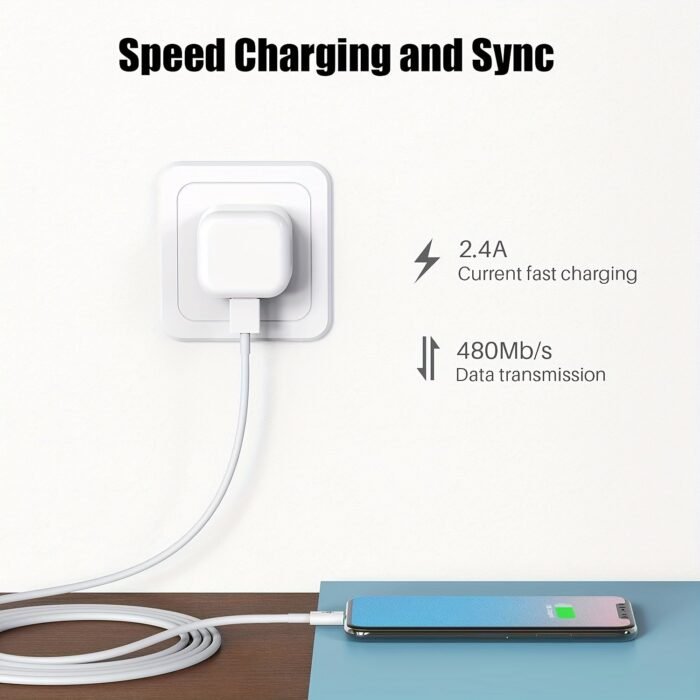 3Pcs/1Pc For Iphone Charger, 12W Long Lightning To Usb Cable 10Ft 6Ft 3Ft Fast Charging Cable For Iphone 14 Pro Max/13/13 Pro Max/12Mini/11 Pro/11/Pro Xs/Xr/8/7/6S/5S - Image 12