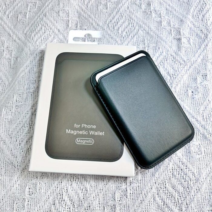 1Pc Magnetic Wallet Card Holder Card Case Case Accessories Box For Apple Iphone 1213141516 Pro Max + Mini - Image 7