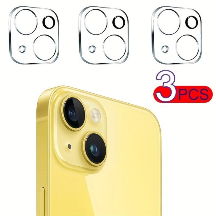 3Pcs Joryack Tempered Glass Camera Lens Protector, Full Cover 9H 3D Film For Iphone 11/12/13/14/15/16 Pro Max, 14/15/16 Plus, 13/12 Mini, Mobile Phone Lens Protection - Image 14