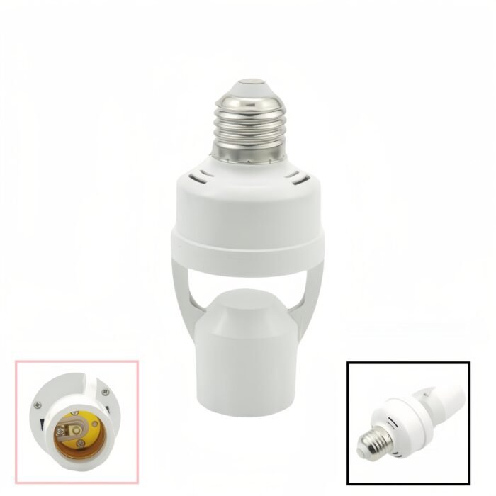 Ac85-265V Motion Sensor Lamp Base E27 Switch Socket Adapter Converter Human Body Sensing Infrared Human Body Sensor Light Fixture - Image 6