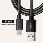3.3Ft/6.6Ft/9.9Ft Usb Fast Charging Data Cable - For Iphone 14/13/12/11 Pro Max/12 Mini/Xr/Xs/X/8/7/6 Plus/Se For Ipad - Image 9