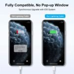 3Pcs/1Pc For Iphone Charger, 12W Long Lightning To Usb Cable 10Ft 6Ft 3Ft Fast Charging Cable For Iphone 14 Pro Max/13/13 Pro Max/12Mini/11 Pro/11/Pro Xs/Xr/8/7/6S/5S - Image 6