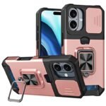 1Pc Heavy-Duty Phone Case Heavy-Duty Shockproof Phone Case With A Metal Stand And Card Slot, Compatible With Iphone 16 Pro Max, 15 Pro Max, 14 Pro Max, And 13 Pro Max. - Image 65