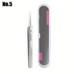 1/8Pcs High-Quality Ultra-Fine No. 5 Cell Pimples Blackhead Clip Tweezers Beauty Salon Special Scraping Artifact Acne Needle Tool - Image 12