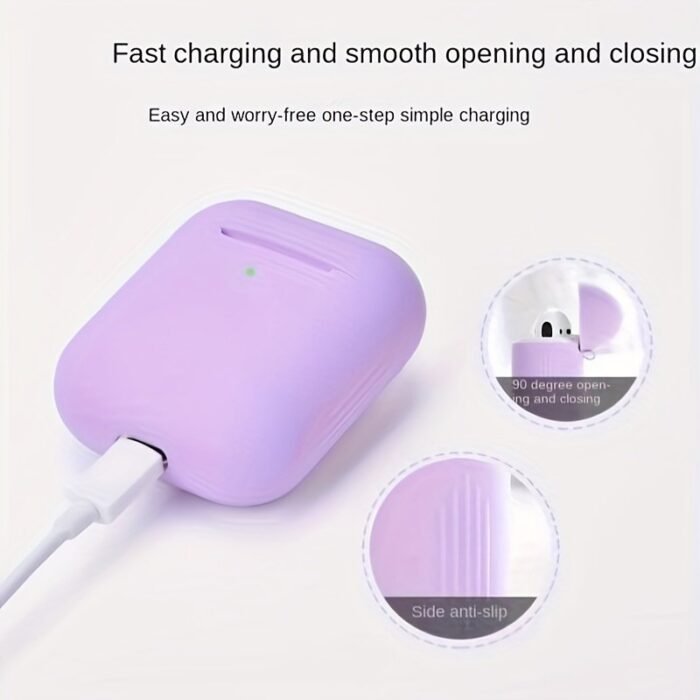 Protective Case For Airpods, Suitable For Wireless Silicone Earphone Case, Compatible With 1St And 2Nd Generation, Headphone Shell - Image 8