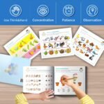 1Pc Fun English Learning Book Fun English Books About Patterns And Regulations To Boost Kids' Concentration - Enhance Education And Creativity. - Image 5