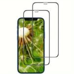 2 Packs Tempered Glass Screen Protector For Iphone14/14Plus/14Pro/14Pro Max, Iphone13/13Mini/13Pro/13Pro Max, Iphone12/12Mini/12Pro/12Pro Max, Iphone11/11Pro/11Pro Max, Iphonex/Xs/Xs Max Full Cover 9H Glass Film Anti Fingerprint Anti Scratch - Image 3