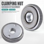 M14 Angle Grinder Quick-Release Lock Plate - Self-Locking, Easy Clamp & Release Nut For Secure Chuck Attachment, Durable #45 Steel Industrial Hardware Accessory - Image 8