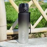 1L Gradient Sports Water Bottle - Stylish Outdoor Space Cup With Large Capacity, Durable Pc Material, Hand-Wash Only, Ideal For Hiking And Camping, Camping Backpack - Image 3