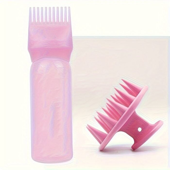 120Ml Hair Dyeing Bottle With Comb Shampoo And Applicator Tool - Easy And Precise Hair Color Application - Image 3