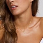 1Pc Elegant & Cute Initial Necklace For Women - 18K Golden Plated Stainless Steel Box Chain, A-Z Uppercase Letters, Daily Wear & Gift Idea, Letter Necklace, Jewelry, Sleek Design, Luxurious Finish - Image 13