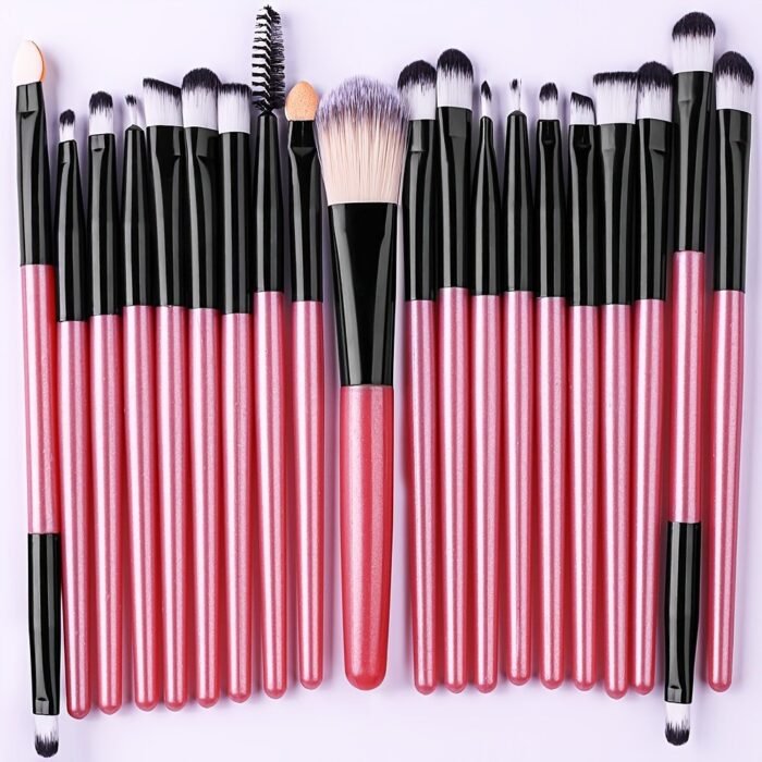 20/34Pcs Makeup Brush Set And 8Pcs Mini Makeup Brush Professional Soft Synthetic Powder Foundation Eyeshadow Makeup Brush Cosmetics Suitable For Beginners - Image 20