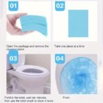 60Pcs/90Pcs Multi-Surface Toilet Cleaning Sheets - Eliminates Odors & Dissolves Stubborn Stains - Ideal For Bathroom & Household Use, Toilet Cleane - Image 2