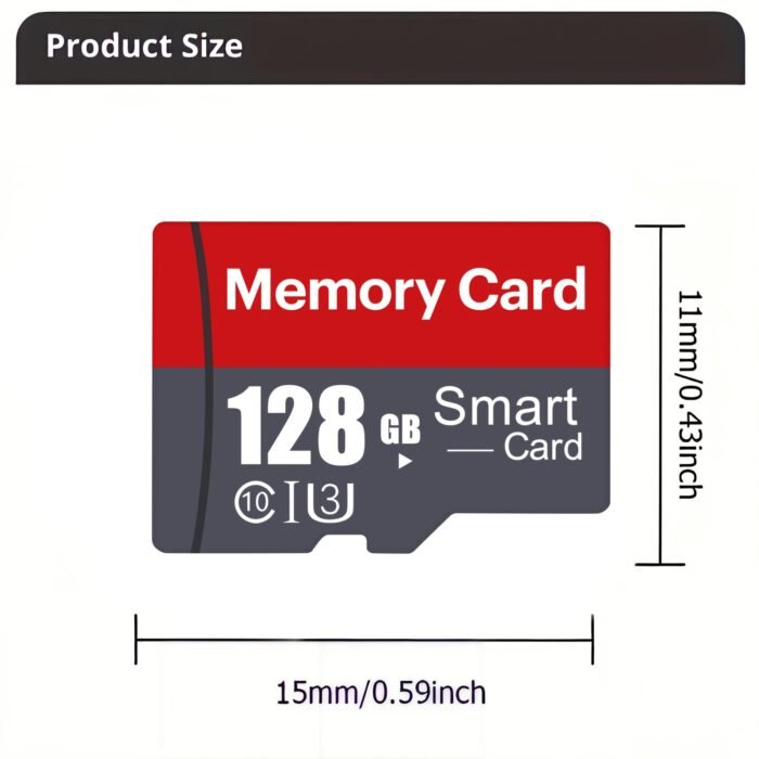 128Gb/64Gb/32Gb/16Gb/8Gb High-Speed Micro Sd Card, Uhs-I Class 10, 4K Uhd Video Compatible, With Transfer Monitoring, For Dash Cam, Body Cam, Action Cam, Surveillance & Security - Image 2