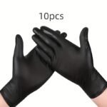 10/20/50Pcs Disposable Pvc Composite Nitrile Gloves, Powder-Free, Latex-Free, Household Disposable Gloves, Suitable For Home Cleaning - Image 3