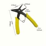 2 In 1 Snap Ring Plier 4 Way Type Circlip Pliers Multifunctional Professional Hand Tool - Image 2