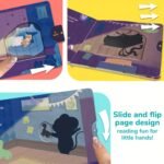 Mouse'S Fear Of The Dark, Push-Pull Books, Busy Book, Parent-Child Learning Activity Book -Overcoming Fear And Cultivating Courage In Preschool Children, Independent Operation Skills Fun Mechanical Design For Hands-On Ability Training, Playful Illustration, Durable Board Book, Engaging Illustrations, Sturdy Construction, Top Gift: Christmas & Birthday Present - Image 5
