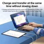 120W 10A Dual C-Type Fast Charging Cable, Suitable For Iphone 15 16 Pro Max, S23, Xiaomi, Huawei Poco Quick Charging Usb C Cable 3M/9.84Ft - Image 6