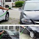 1 Set "High Pressure Garden Hose With Spray Nozzle - Heavy Duty Pvc Water Hose For Car Washing, Lawn Irrigation & Cleaning, 7.62Meter/15.24Meter/30.48Meter Length Options (7Spray Patterns)" - Image 4