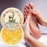 20G Rozino Hand & Foot Cream - Anti-Exfoliating, Hydrating With Hyaluronic Acid & Glycerin, Softening & Smoothing For Dry Cracked Light Beige, Hypoallergenic Formula For Hands & Feet, All Light Beige Types, Dry Light Beige Care, Floral Design, Nourishing Ingredients