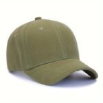 Women'S Summer Fitted Adjustable Baseball Cap, Solid Color, Sun Protection, Polyester, Woven, With Holiday Theme, For Women, Men, Outdoor - Image 16