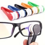 1Pc Eyeglasses Cleaning Brush Portable Multifunctional Glasses Sunglasses Microfiber Sun Glasses Wipe Cleaner Tool Accessories - Image 2