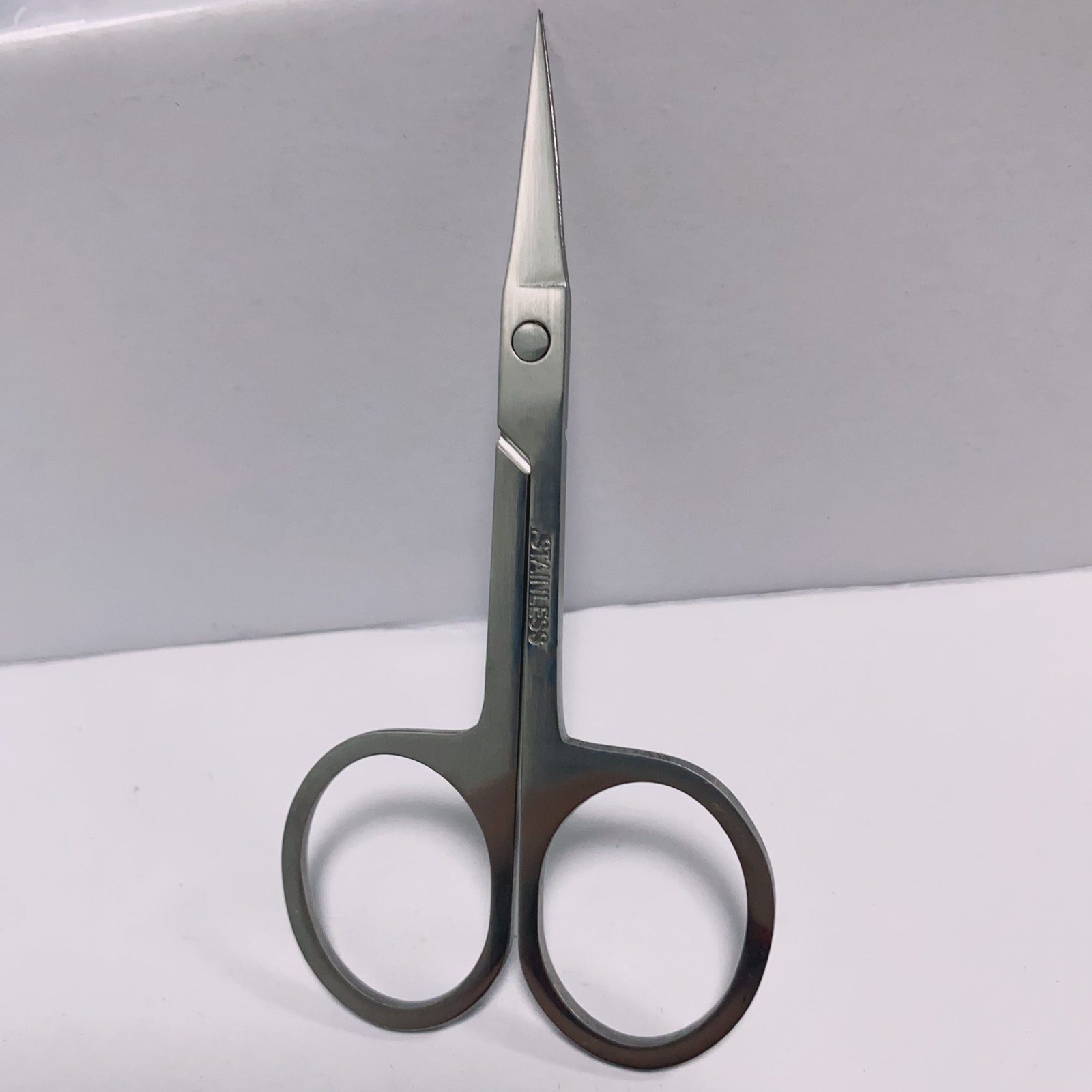 product-fancy-63bb721c-6675-4fb7-a864-59ca4976a424.jpg Ultra-Thin Stainless Steel Angle Cutting Scissors, Precise Curved Nail Tool, Unscented, For Perfect Nail Care - Image 1