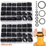 225Pcs Oring O-Ring Assortment Set - Oil & Water Resistant, Durable Synthetic Rubber Seals In Various Sizes For Automotive & Machinery Applications, Includes 6-18Mm Sizes For Optimal Performance, Automotive Seals|Uniform Design|Durable Construction - Image 5