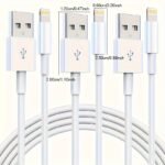1Pc/3Pcs For Iphone Charger Cable Lightning Data Cable, Original 100.58/201.17/304.8Cm Usb A Charging Cable Suitable For Iphone 13 12 11 Mini Pro Xr Xs Max X Se 8 7 6 Plus For Ipad Ipod For Airpods - White, Lightning To Usb Adapter, Lightning Charging Cable, Fast Charging Cable, Device Charging, Compact Connector, Tanglefree Wire, Reinforced Connector, Highquality Wire, Fast Charging Wire, Gadget Lovers, Mobile Accessories, Portable Accessory, Lightweight Wire, Ofc Cable Construction, Durable - Image 2