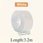 1Pc Waterproof Toilet Caulk Strip, Self-Adhesive Sealing Tape For Kitchen Bathroom, Bathroom Waterproof Tape To Avoid Wet, Kitchen Sink - Image 2