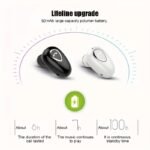 1Pc Wireless Bt Earphone Mini Invisible In-Ear Sports Earbuds With Microphone Stereo Headphones - Image 11