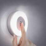 Touch-Activated Led Wall Light With Adjustable Color Temperature - Warm Yellow Light, Usb Rechargeable, Ideal For Bedroom, Living Room, Study, Indoor Lighting, Touch Control Light | Modern Decor Light | Touchactivated Lamp, Led Lights For Bedroom - Image 2