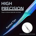 Cuticle Scissors Nail Cuticle Clipper, Stainless Steel Dead Skin Removal Scissor Clipper Manicure Tools - Image 6