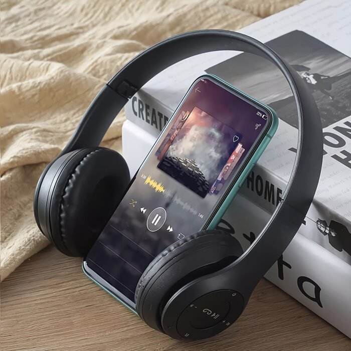 Genai Wireless Over-Ear Headphones, 20H Playtime, Wireless 5.0, Noise Reduction, Comfortable Padded Ear Cups, Foldable Design For Travel & Home, Perfect Gift For Youngsters, Teens, Adults, Women - Image 3
