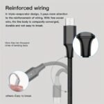 3-In-1 Fast Charging Usb Cable, Nylon Braided, For Iphone 14 13 12 Pro Max Xs Max Charger Cable For, Redmi, Oneplus, Xiaomi Usb C Mobile Phones, S20A13 S10 Note 20 10 9 Moto Android Type-C Cable For Apple Android, A Halloween Gift - Image 4