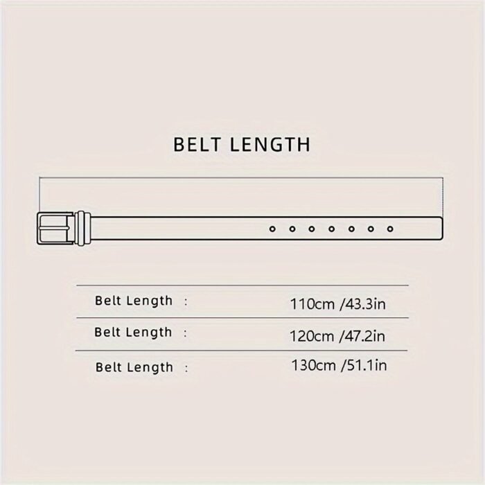 Stylish Wide Stitching Alloy Buckle Belt For Men - Durable, Adjustable, And Comfortable Accessory For Jeans And Trousers - Perfect For Daily Wear, Sports, And Casual Occasions - Image 2