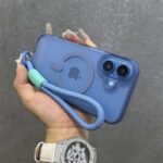 1Pc Mobile Phone Case High Quality Translucent Frosted Magnetic Case For Apple Mobile Phone Iphone16/15/14/13/12/11 - Image 4