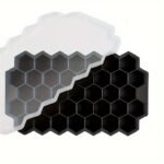 1Pc Classic Silicone Honeycomb Ice Tray - 37-Cube Design, Easy Release, Durable & Reusable For Beverages, And Refreshing Drinks, Beverage Cooling Modern Kitchenware Durable Silicone - Image 3