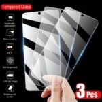 3Pcs Clear Tempered Glass Screen Protectors For Xiaomi Redmi Note 13, 12, 12S, 11, 10S, 9S, 10, 9, 8 Pro Plus, 13T, 12C, 13C, 9At, 9C, 10C - Scratchproof, Anti-Fingerprint, Hd, Nano-Coating, 2.5D Arc Edge, Tempered Glass Phone Films, Phone Protection | Sleek Finish | Smooth Touch, Phone Accessories