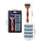 3Pcs Stainless Steel Safety Razor Blades Jifuli 3-Pack Stainless Steel Safety Razor Blades, Interchangeable Manual Shaving Heads For Body Hair Removal, Durable And Easy To Use - Image 12