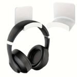 1/3Pcs Home Installation Headphone Hook - Adhesive Game Headphone Hook Desktop Stand, Suitable For Most Headphones And Controllers Bag Wall Hanging Wall-Free Drill Clothes Hat Rack Hook Wall Entrance After Hanging Scarf Tie Hanging Rack Auxiliary Hook, Practical Hook, Utility Hooks - Image 5