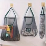 Versatile Kitchen Storage Mesh Bag - Wall-Mounted Organizer For Fruits, Vegetables, Ginger & Garlic | Essential Home Accessory - Image 5
