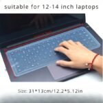 1Pc 12-14 Inches 31*13.1Cm/12.2*5.16In Laptop Keyboard Film Universal Film Keyboard Protective Film Waterproof And Dustproof Cover Film, Laptop Protection, Keyboard Shield, Clear Protector, Sleek Design, Scratchresistant, Flexible Material, Protector, Remote Professionals, Tech Enthusiasts - Image 2